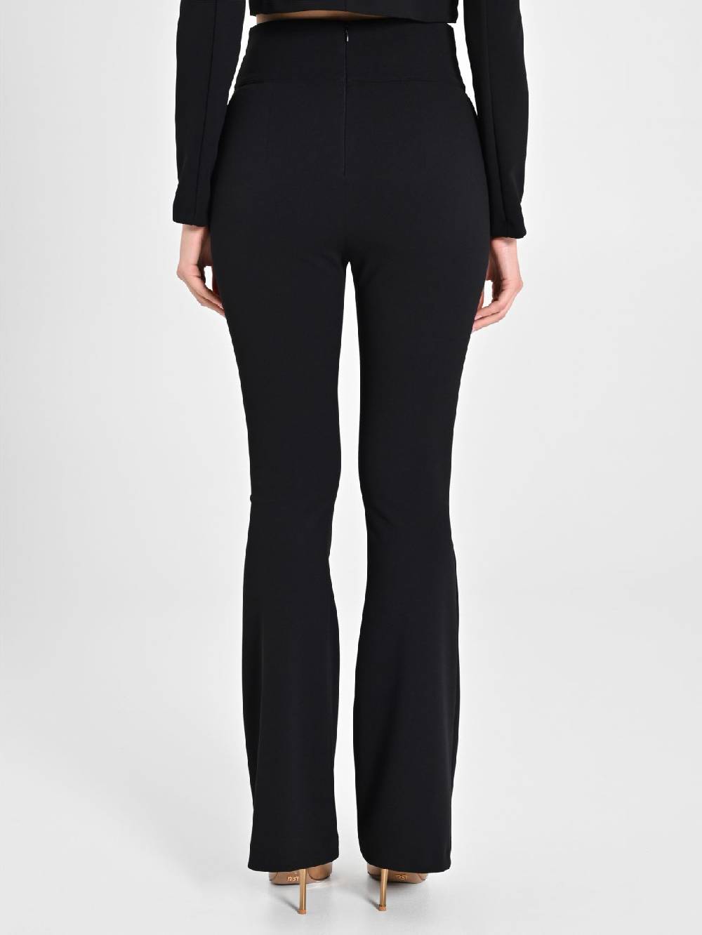 Rinascimento Pantaloni Neri A Zampa