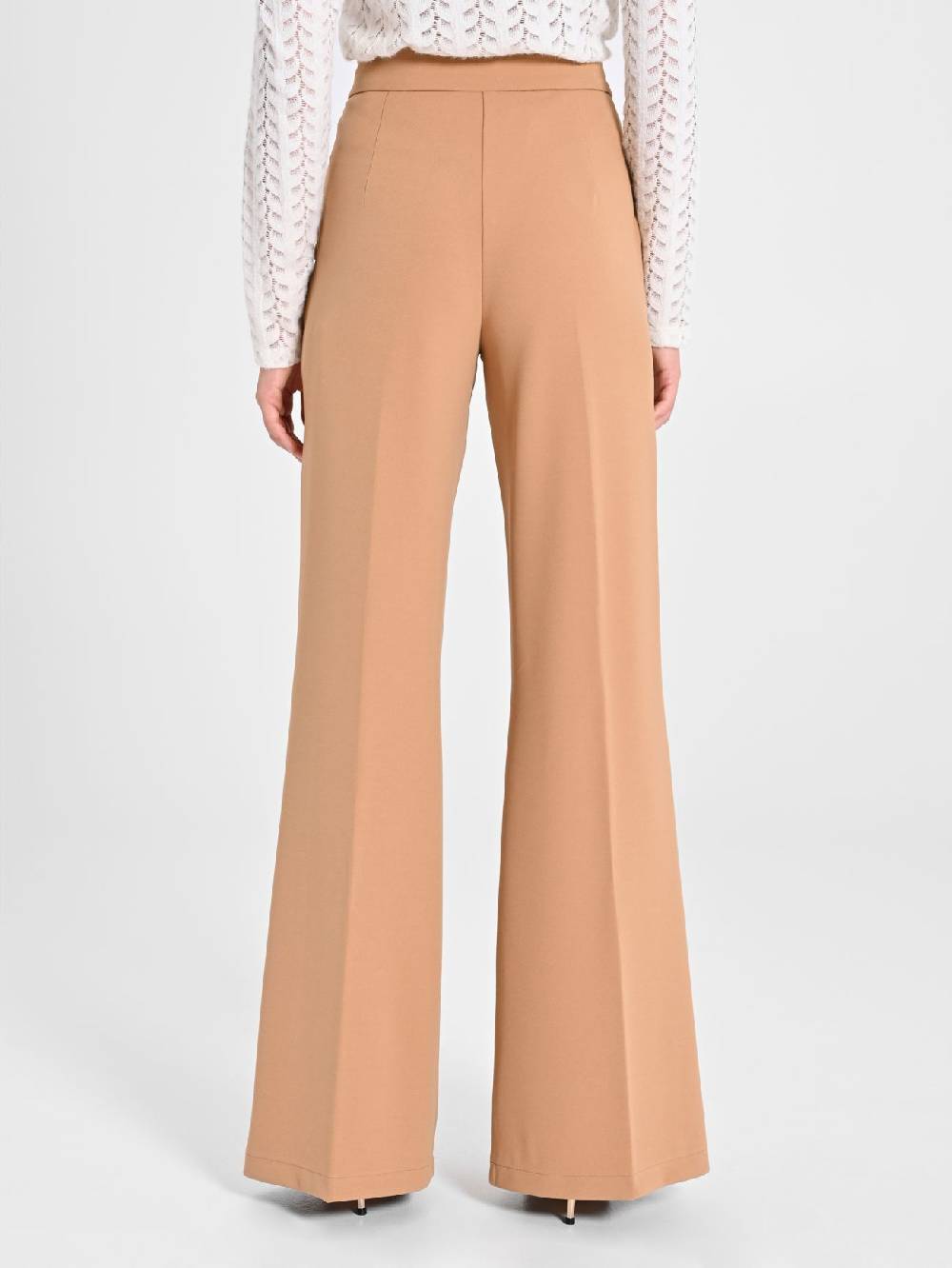 Rinascimento Pantaloni Palazzo Con Bottoni Dorati