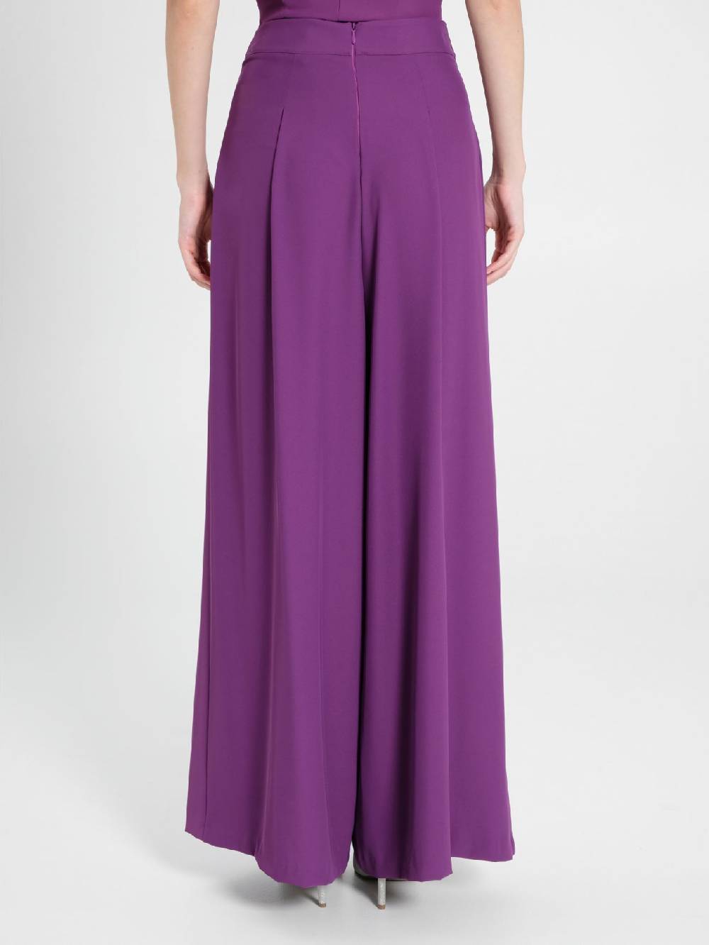 Rinascimento Pantaloni Palazzo Viola Melanzana
