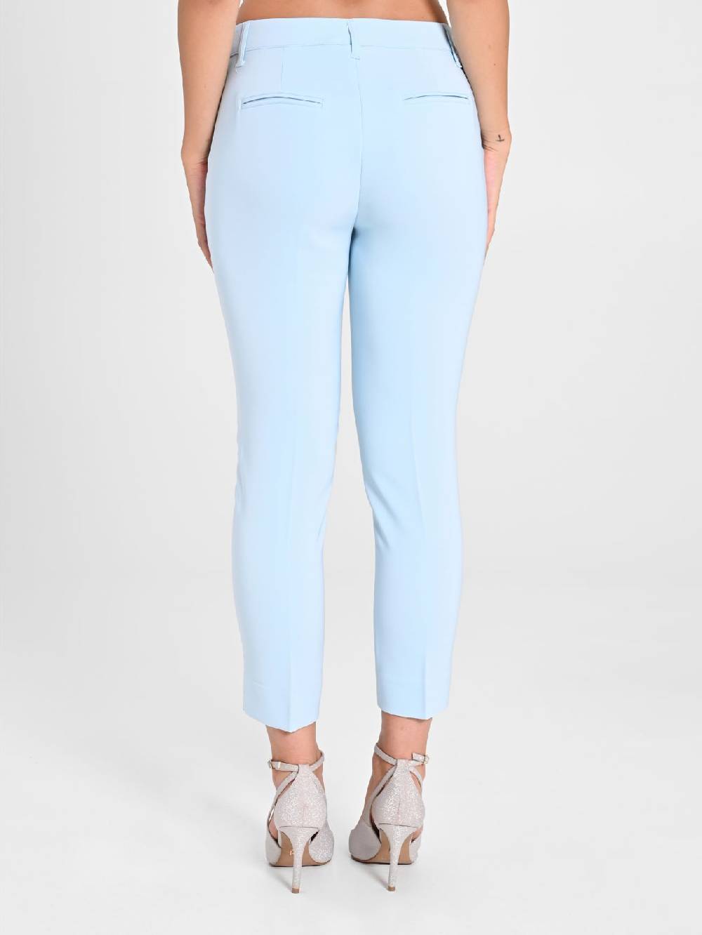 Rinascimento Pantaloni Skinny Azzurri