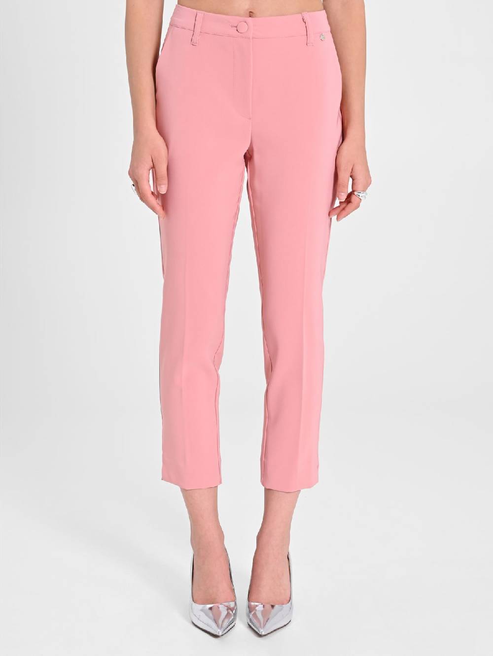Rinascimento Pantaloni Skinny Rosa