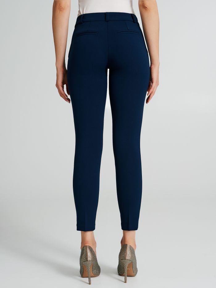 Rinascimento Pantaloni Slim In Scuba Crèpe