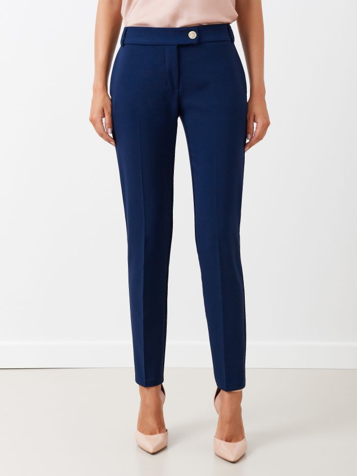 Rinascimento Pantaloni Slim In Tessuto Tecnico