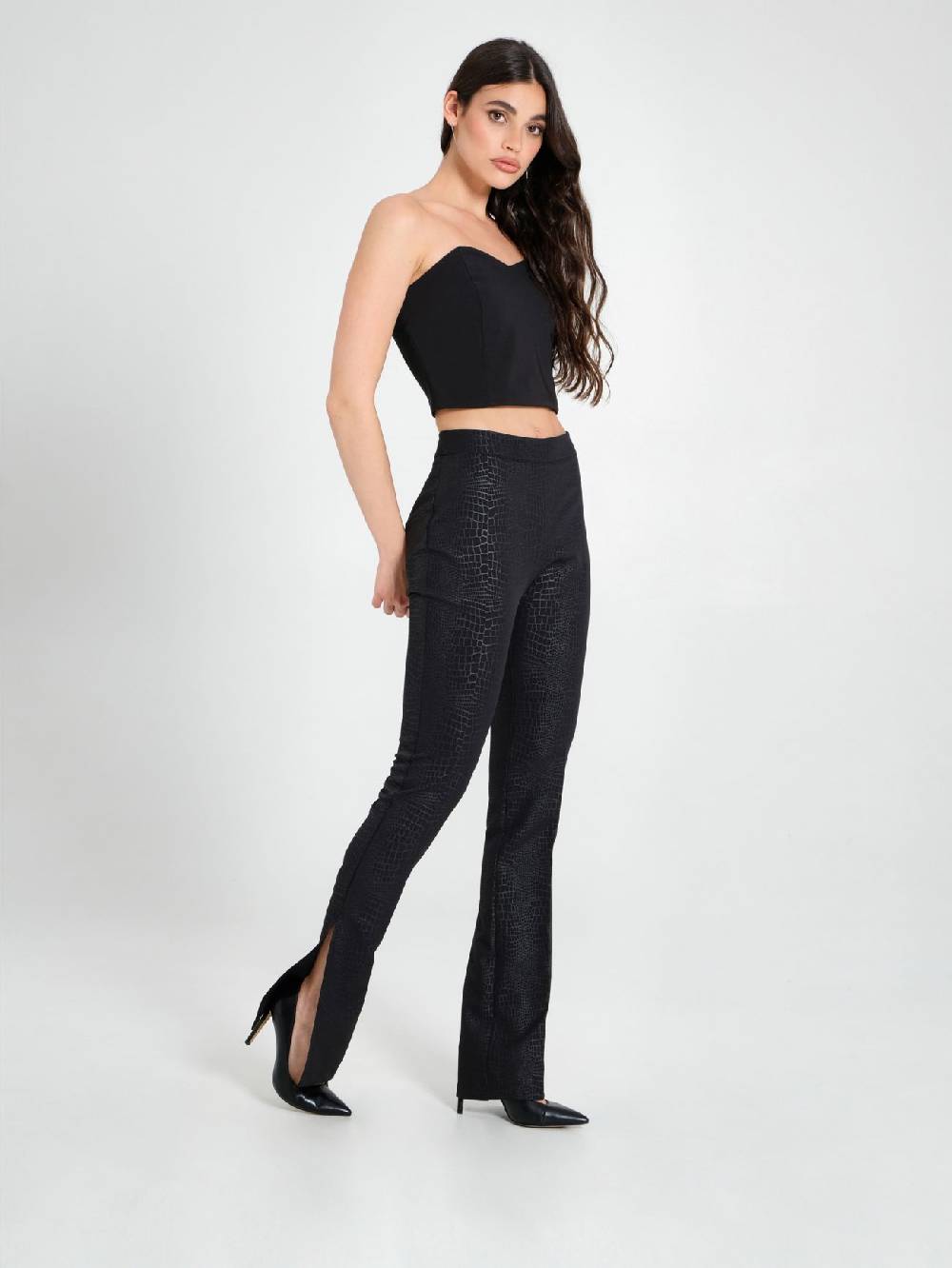 Rinascimento Pantaloni Stampa Cocco