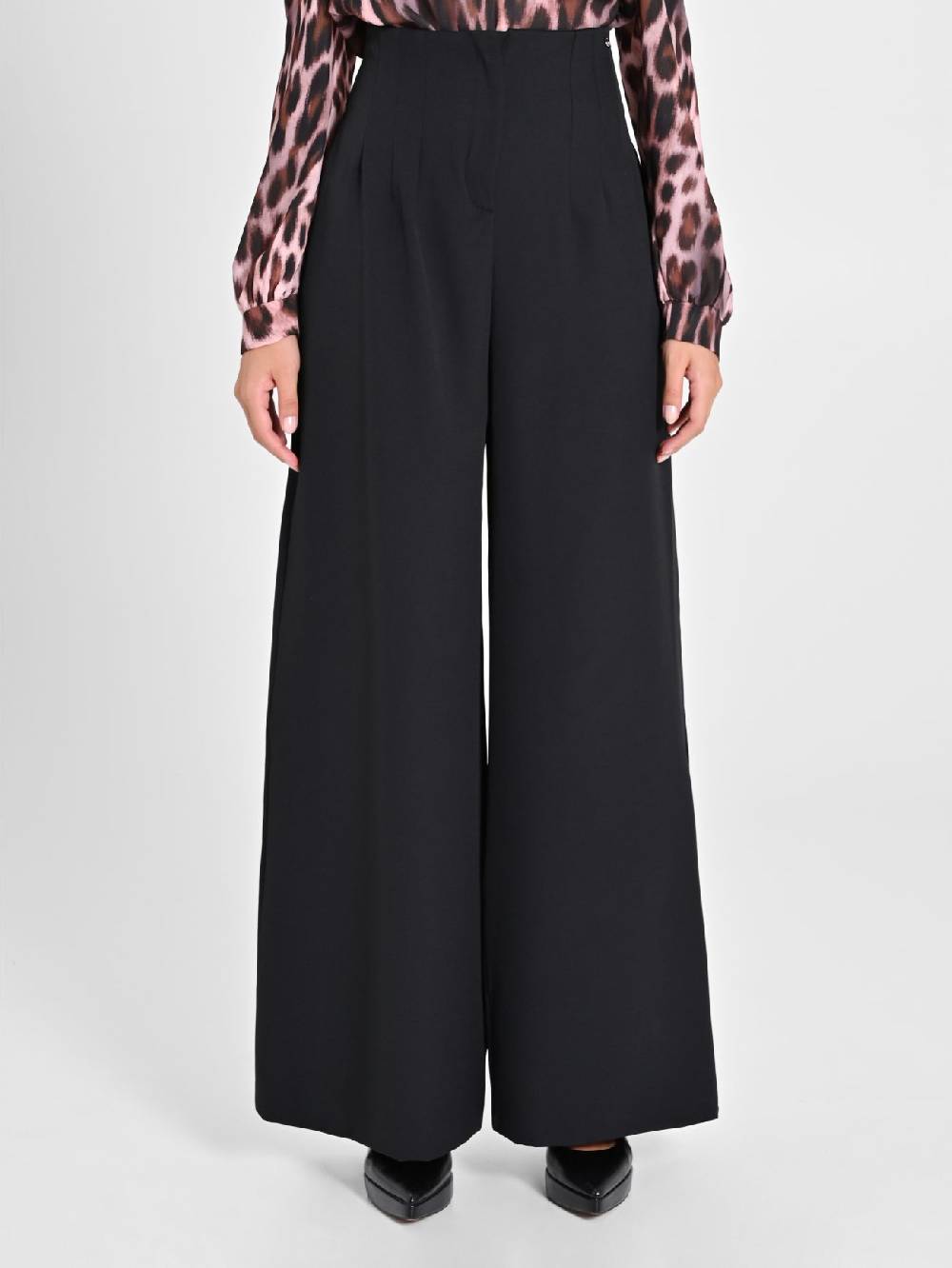 Rinascimento Pantaloni Wide Leg Neri