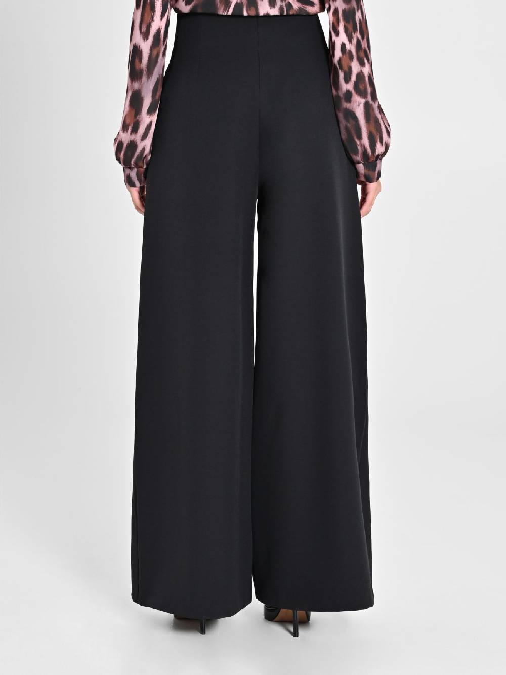 Rinascimento Pantaloni Wide Leg Neri