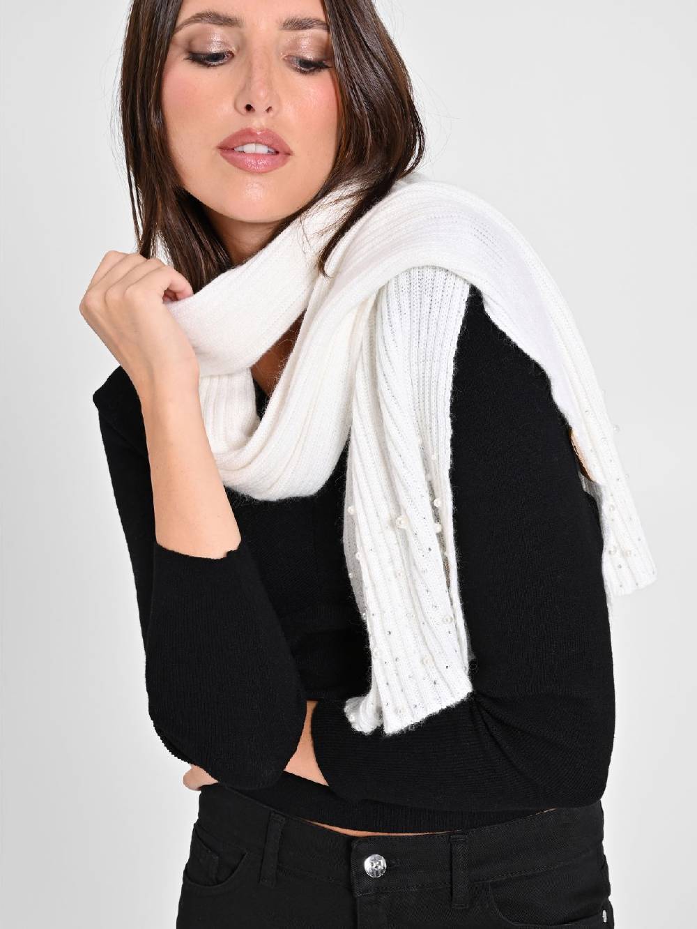 Rinascimento Sciarpa Perle