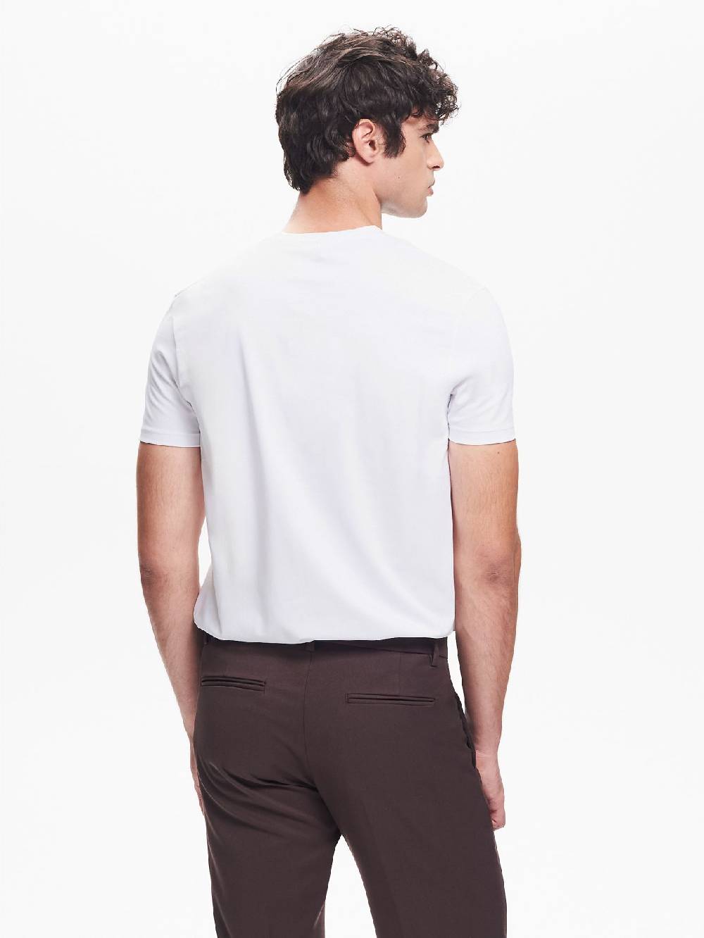 Rinascimento T-shirt Girocollo Uomo Bianco QB24