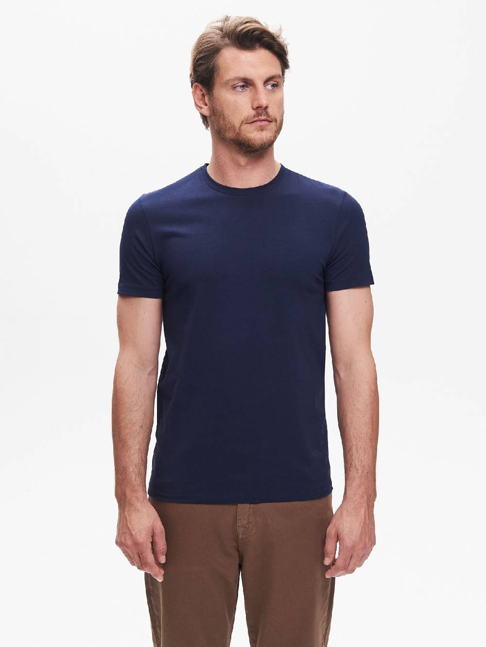 Rinascimento T-shirt Girocollo Uomo Blu QB24