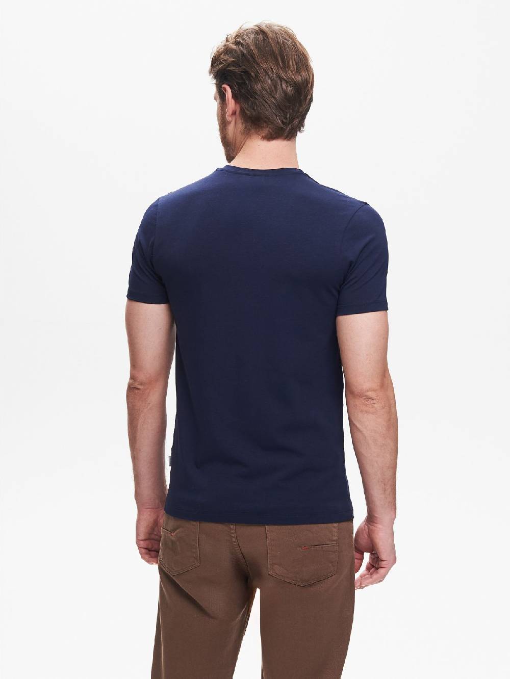 Rinascimento T-shirt Girocollo Uomo Blu QB24