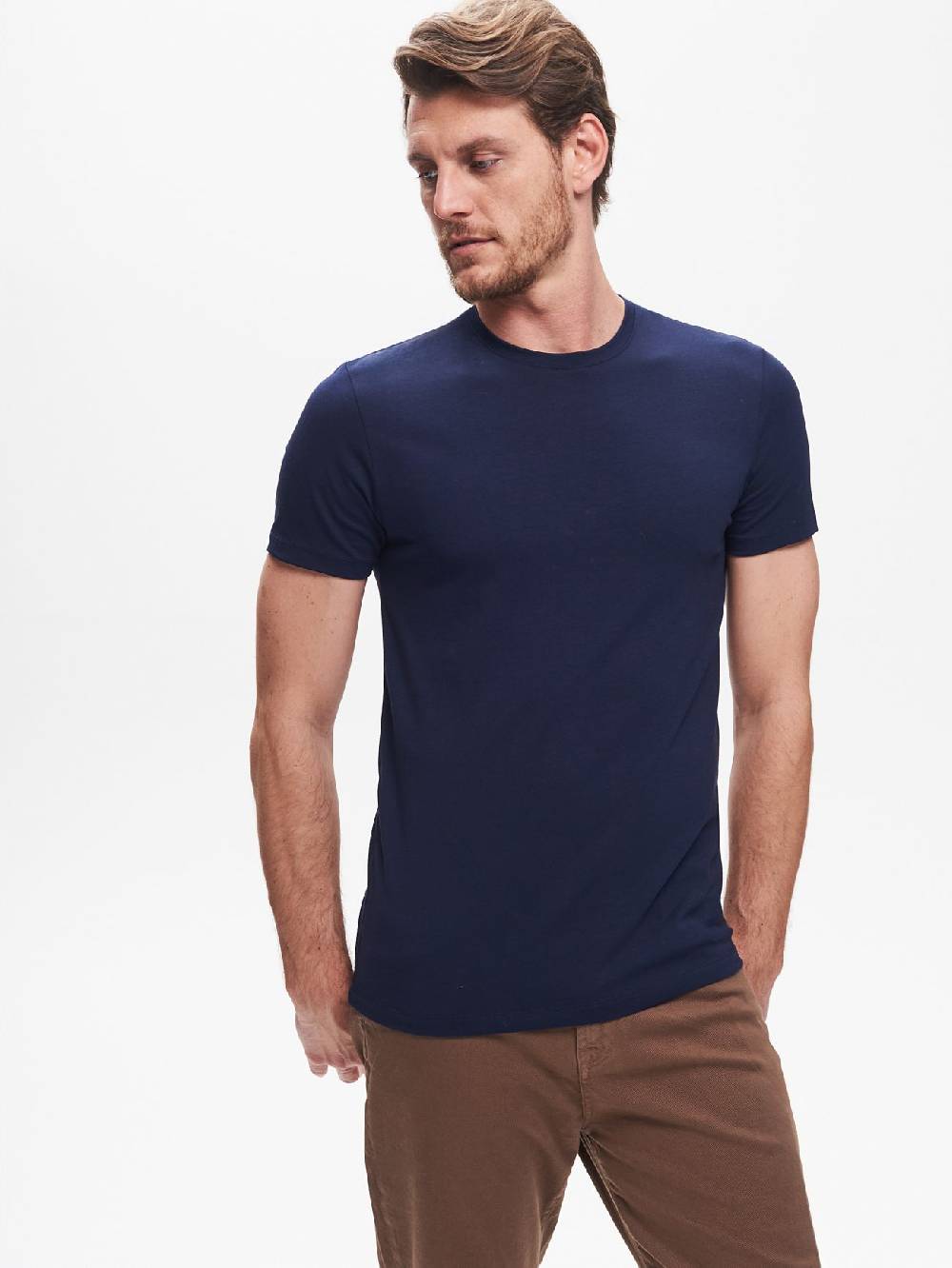 Rinascimento T-shirt Girocollo Uomo Blu QB24
