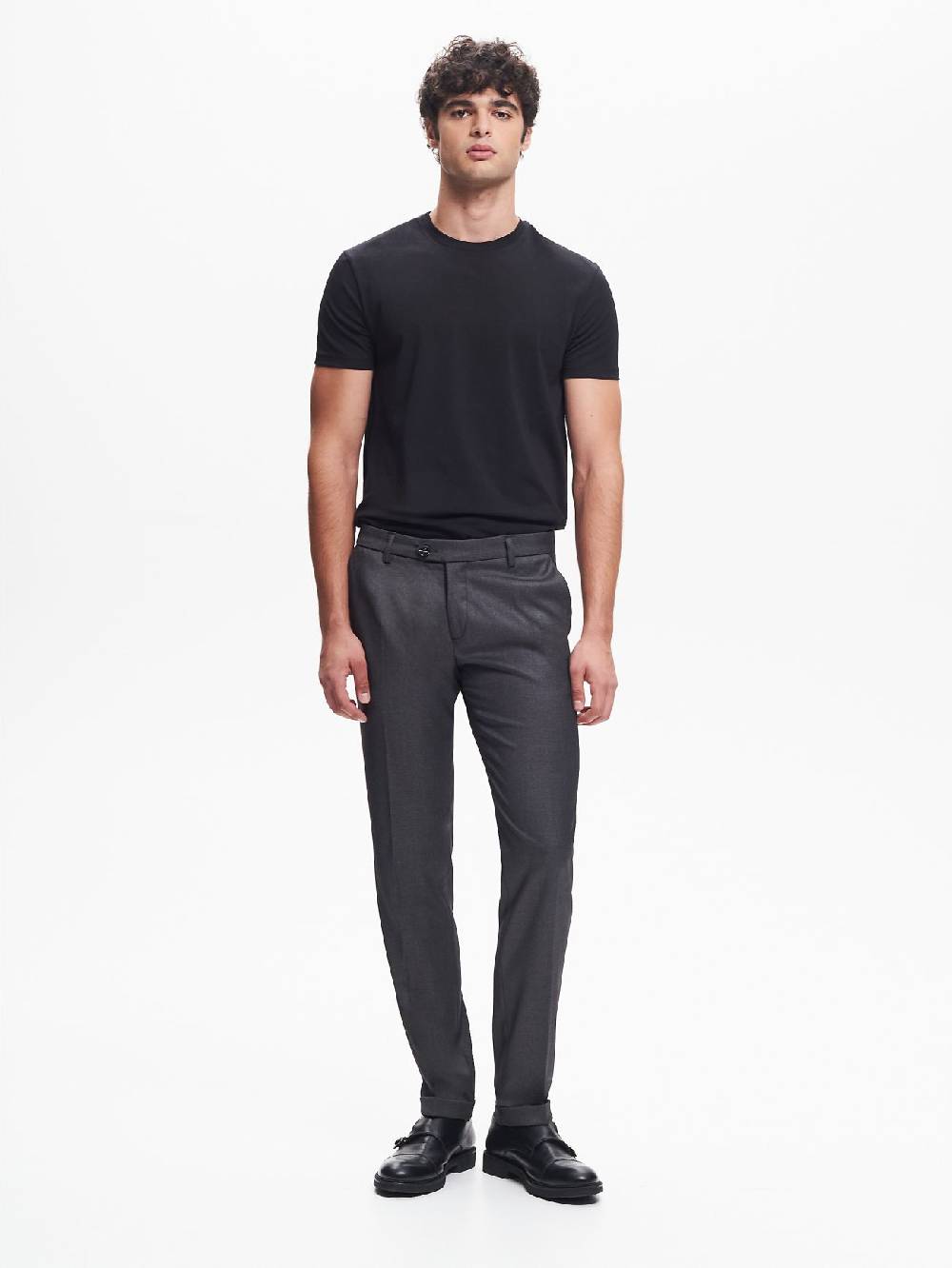 Rinascimento T-shirt Girocollo Uomo Nero QB24