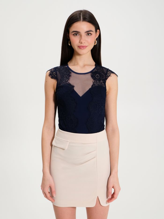 Rinascimento Top Body In Pizzo