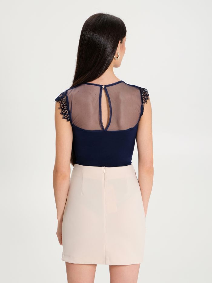 Rinascimento Top Body In Pizzo