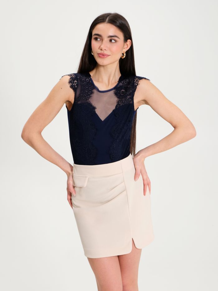 Rinascimento Top Body in Pizzo
