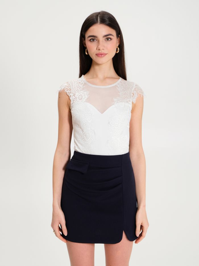 Rinascimento Top Body In Pizzo