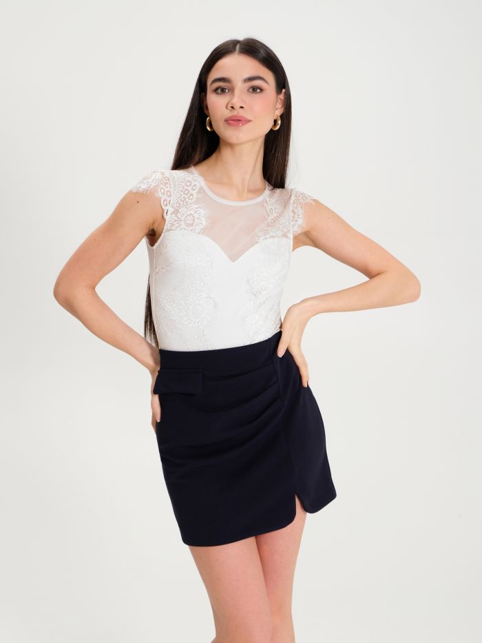 Rinascimento Top Body in Pizzo