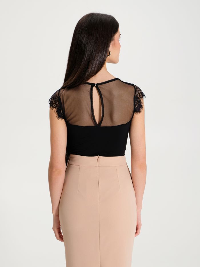 Rinascimento Top Body In Pizzo