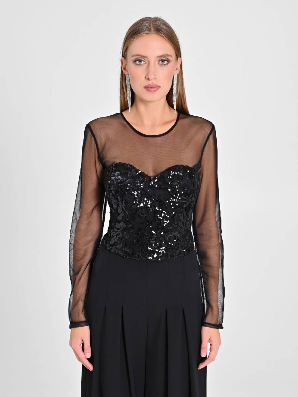 Rinascimento Top Bustier Paillettes