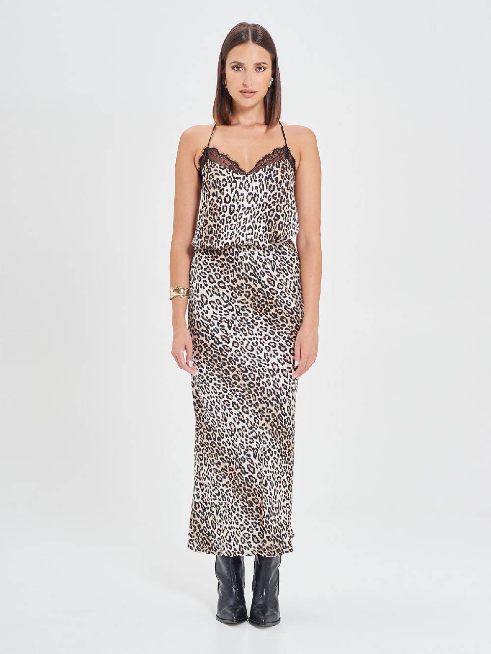 Rinascimento Top In Viscosa Animalier