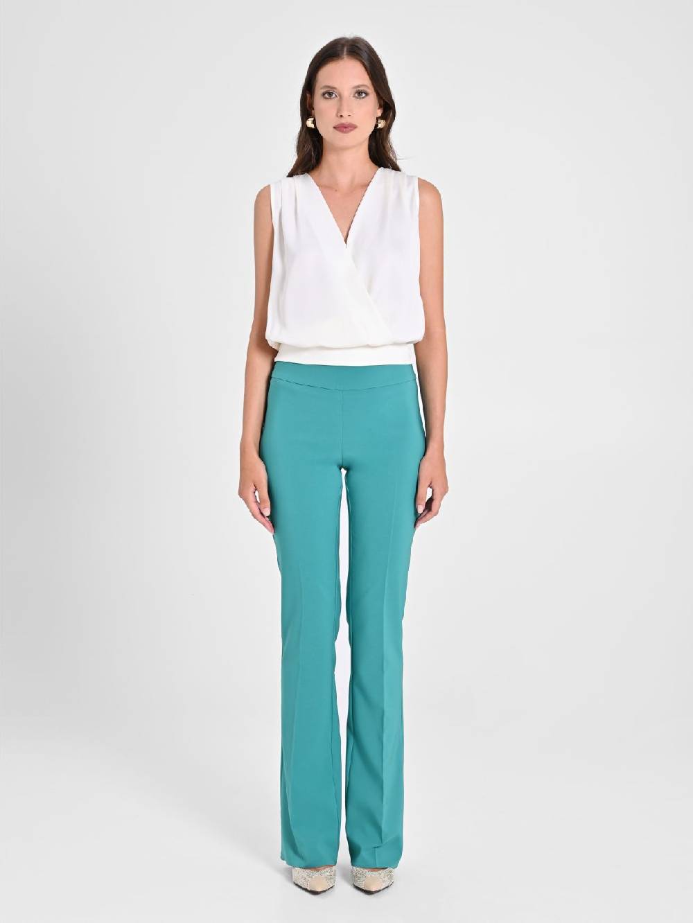 Rinascimento Top Intrecciato In Raso