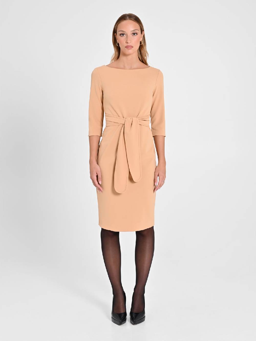 Rinascimento Tubino Beige Nastri