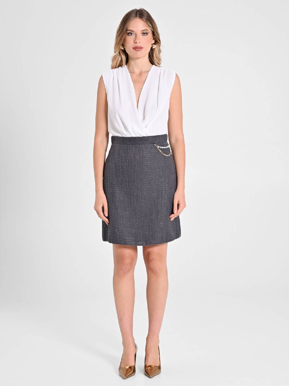 Rinascimento Tubino Bicolore Tweed