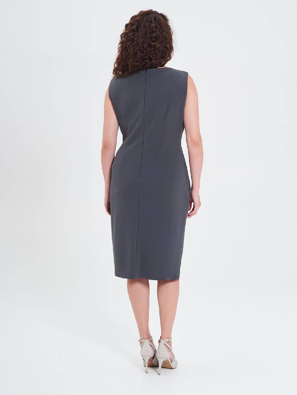 Rinascimento Tubino Curvy Drappeggiato