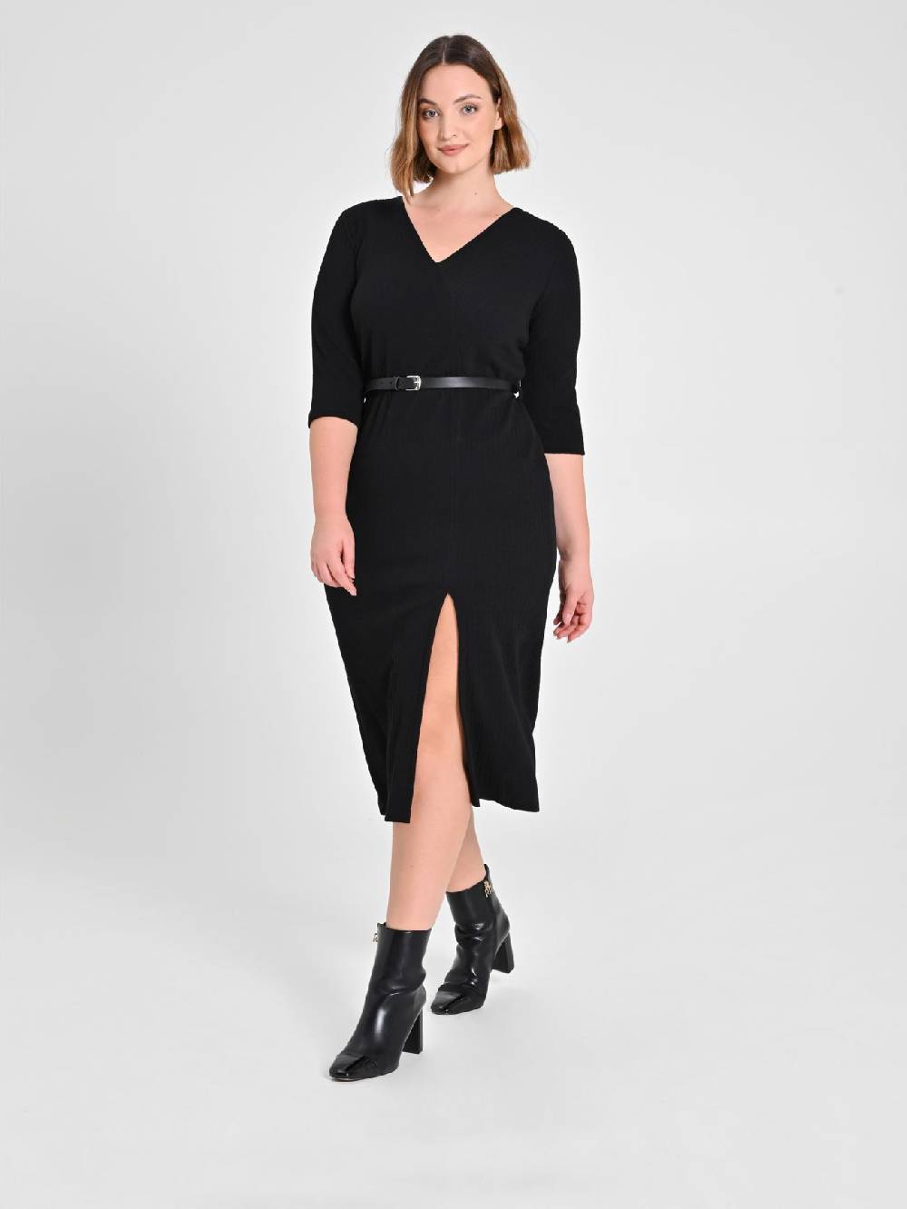 Rinascimento Tubino Curvy in Tessuto Soft