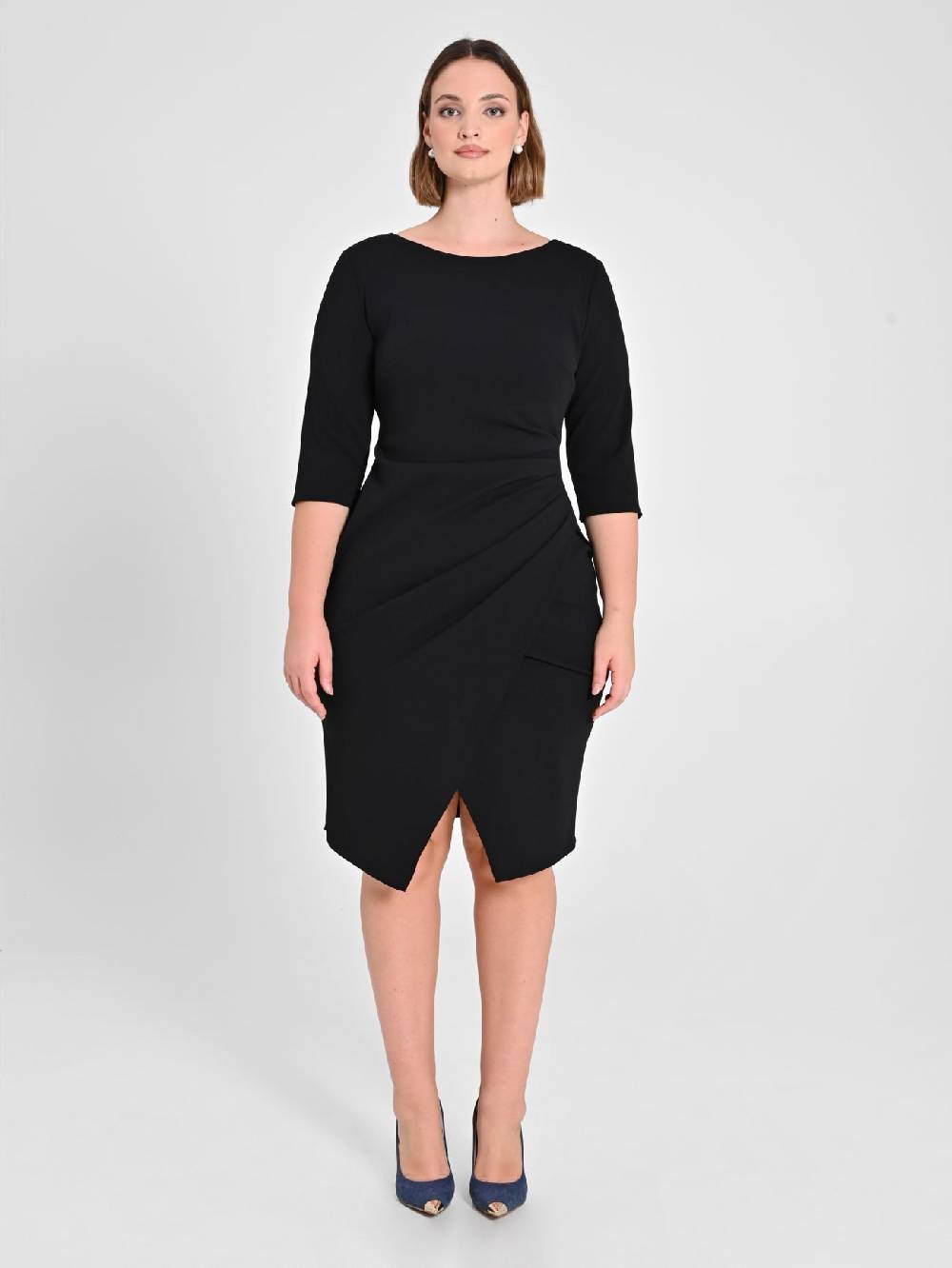 Rinascimento Tubino Curvy Nero