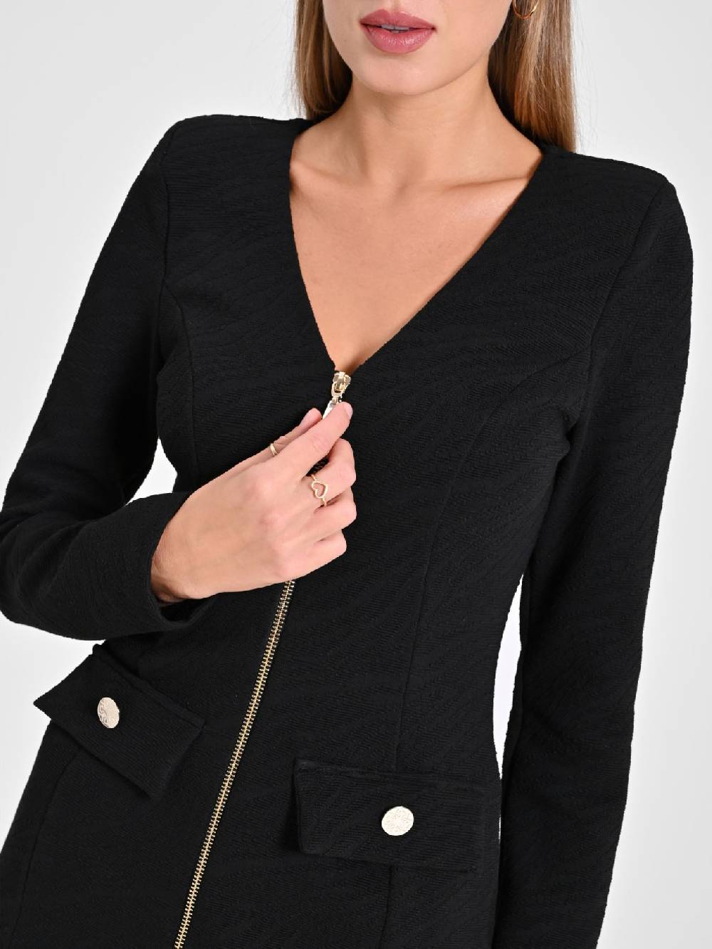 Rinascimento Tubino In Tessuto Operato