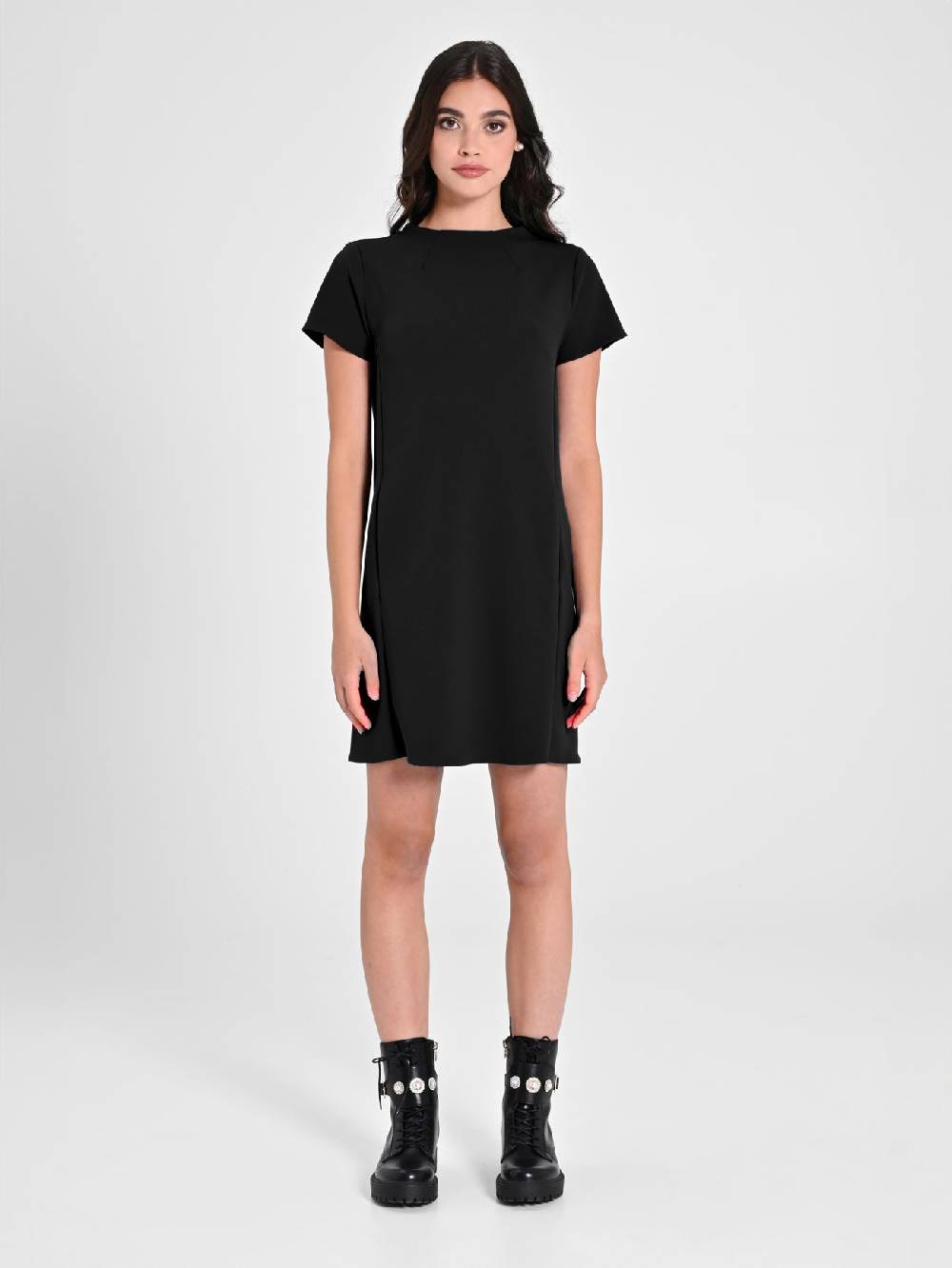 Rinascimento Tubino Nero Manica Corta