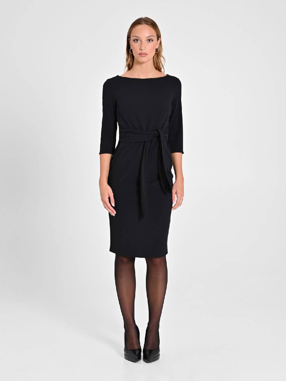 Rinascimento Tubino Nero Nastri