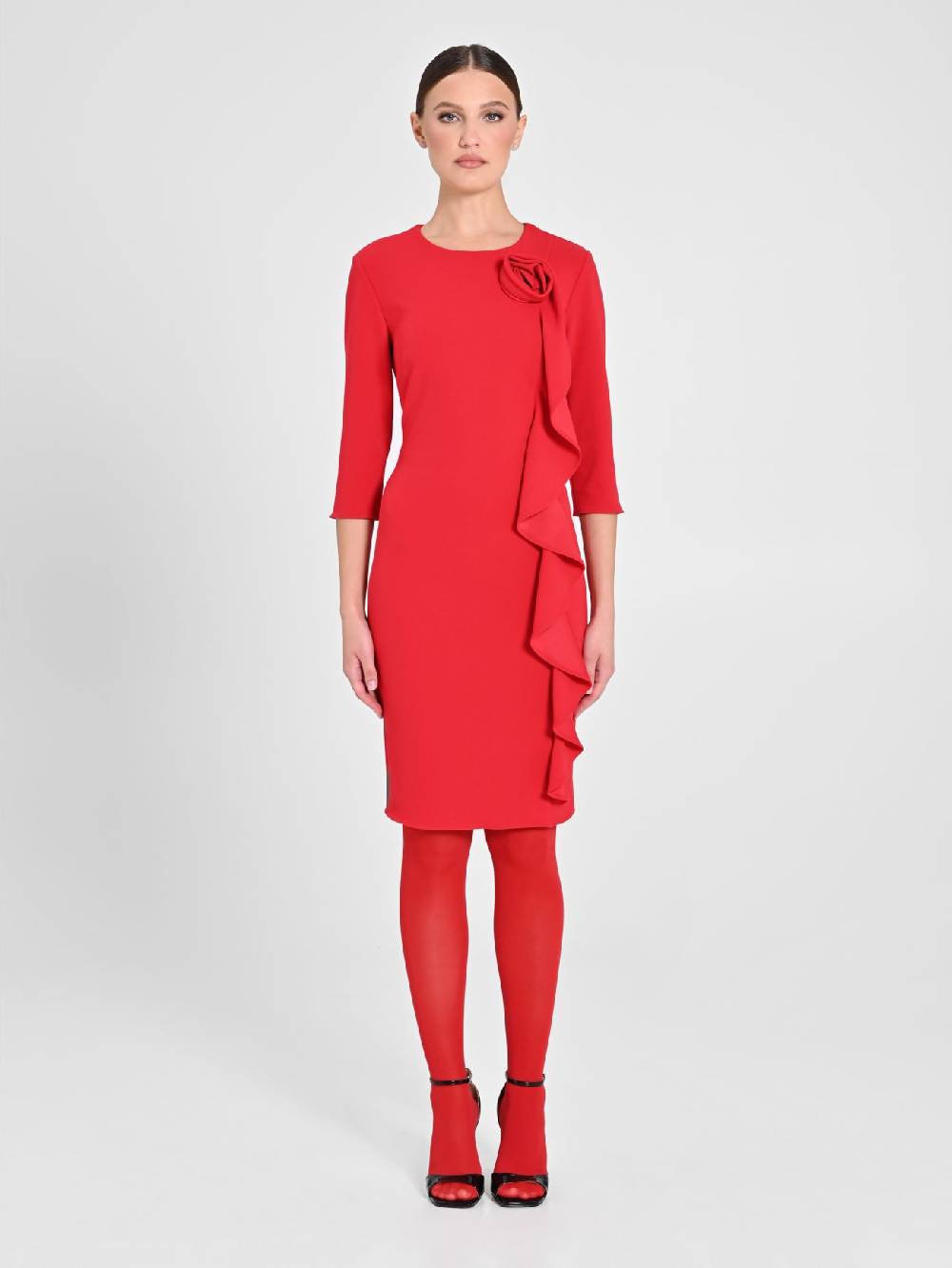 Rinascimento Tubino Rosso Rosa Rouche