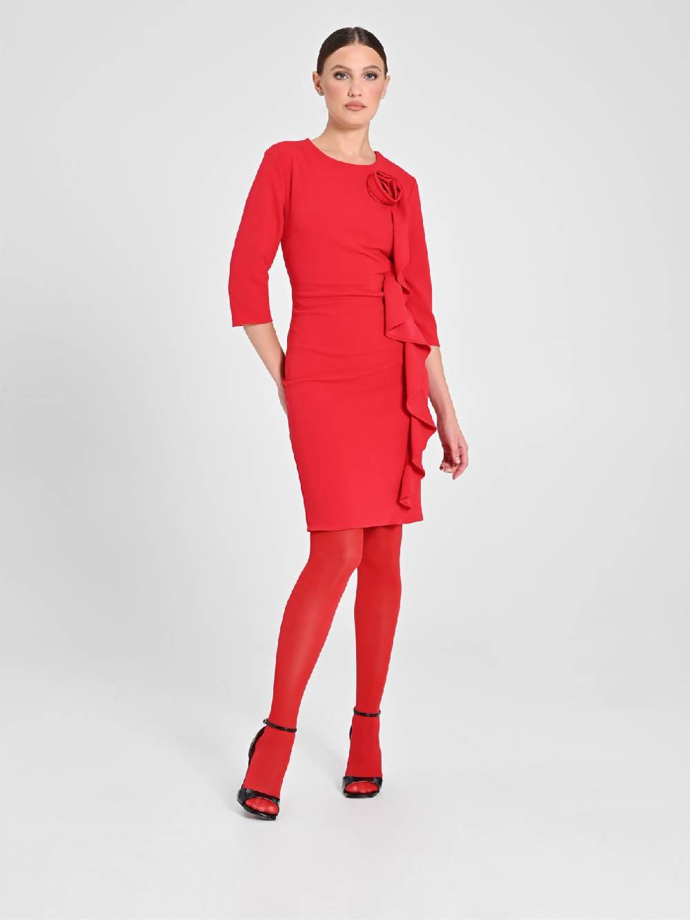 Rinascimento Tubino Rosso Rosa Rouche