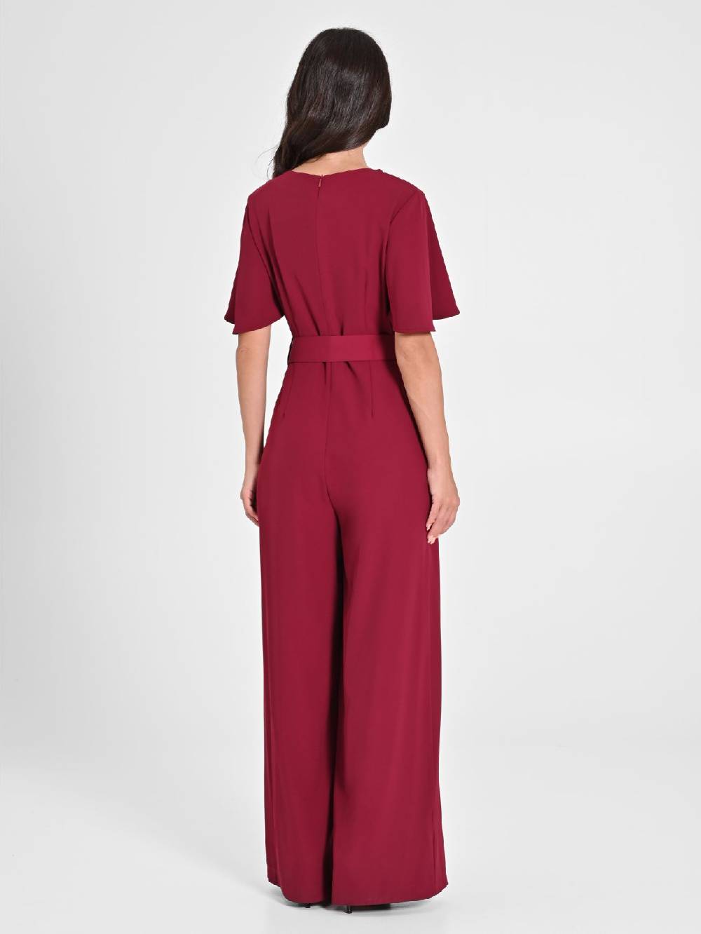 Rinascimento Tuta Con Maniche Ad Aletta Bordeaux