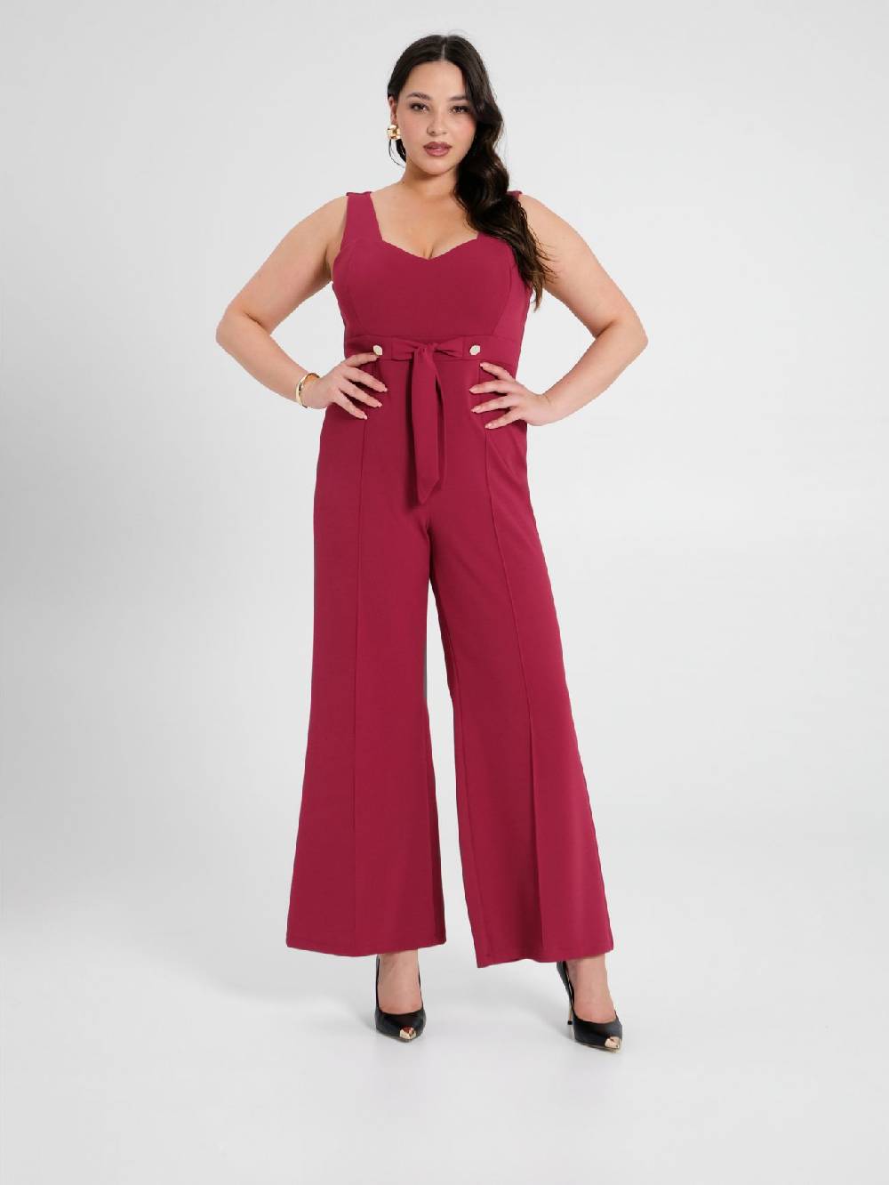 Rinascimento Tuta Curvy Bordeaux