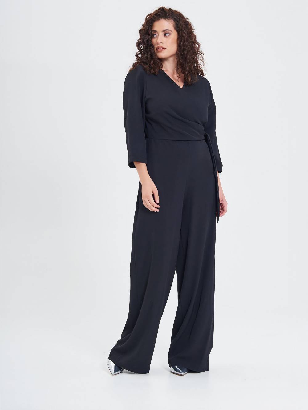 Rinascimento Tuta Curvy Fiocco Nera