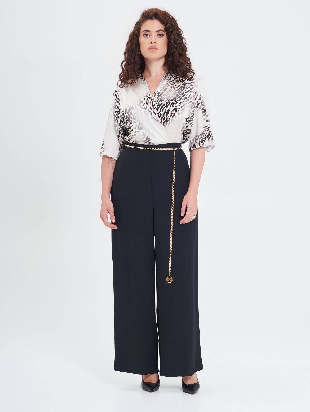 Rinascimento Tuta Curvy Palazzo Animalier