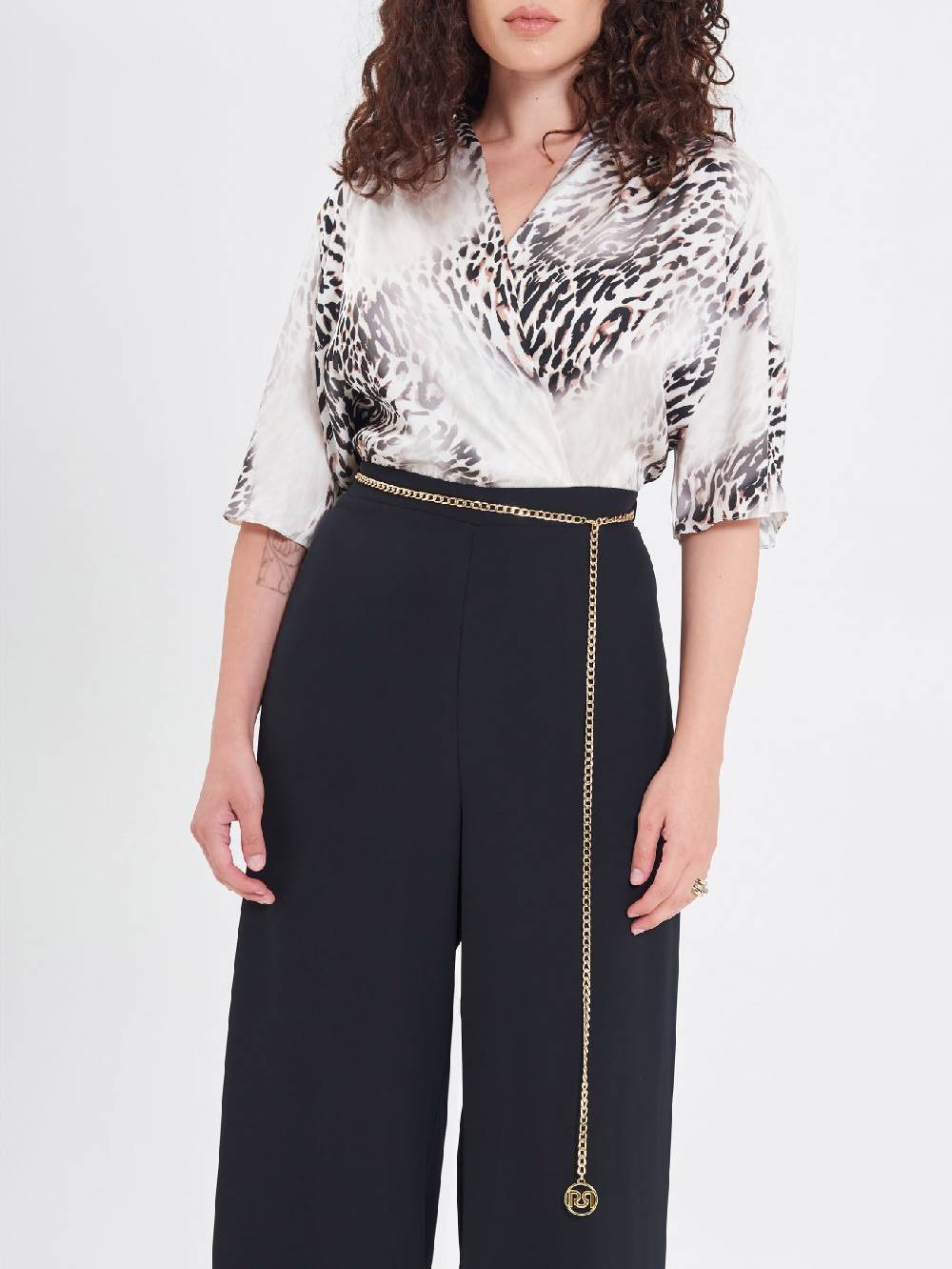 Rinascimento Tuta Curvy Palazzo Animalier