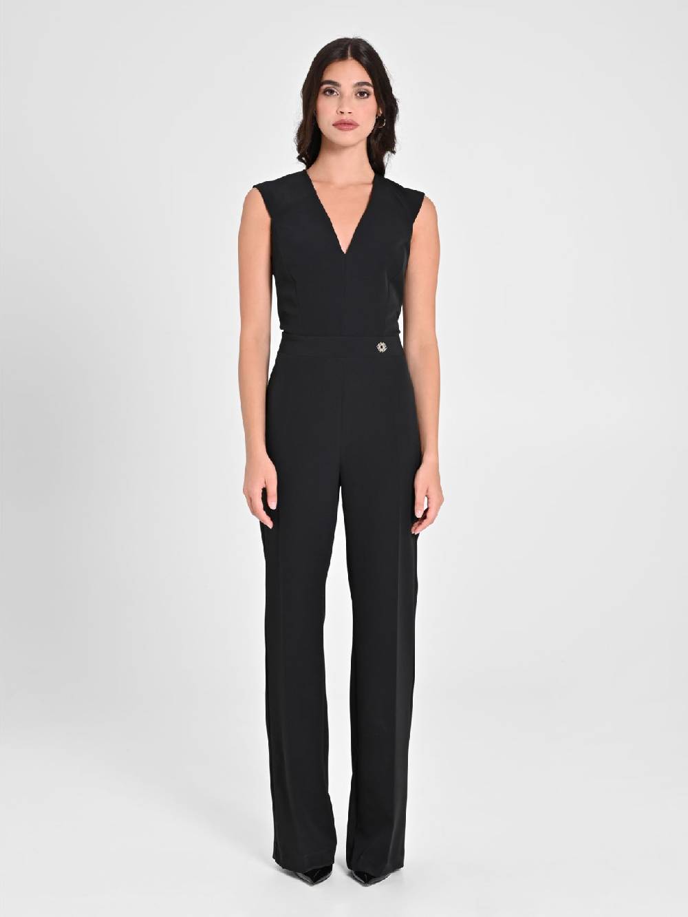 Rinascimento Tuta Nera Schiena Scoperta