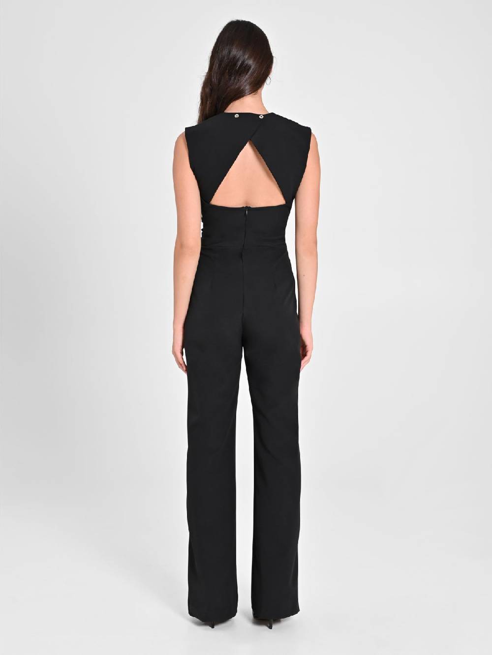 Rinascimento Tuta Nera Schiena Scoperta