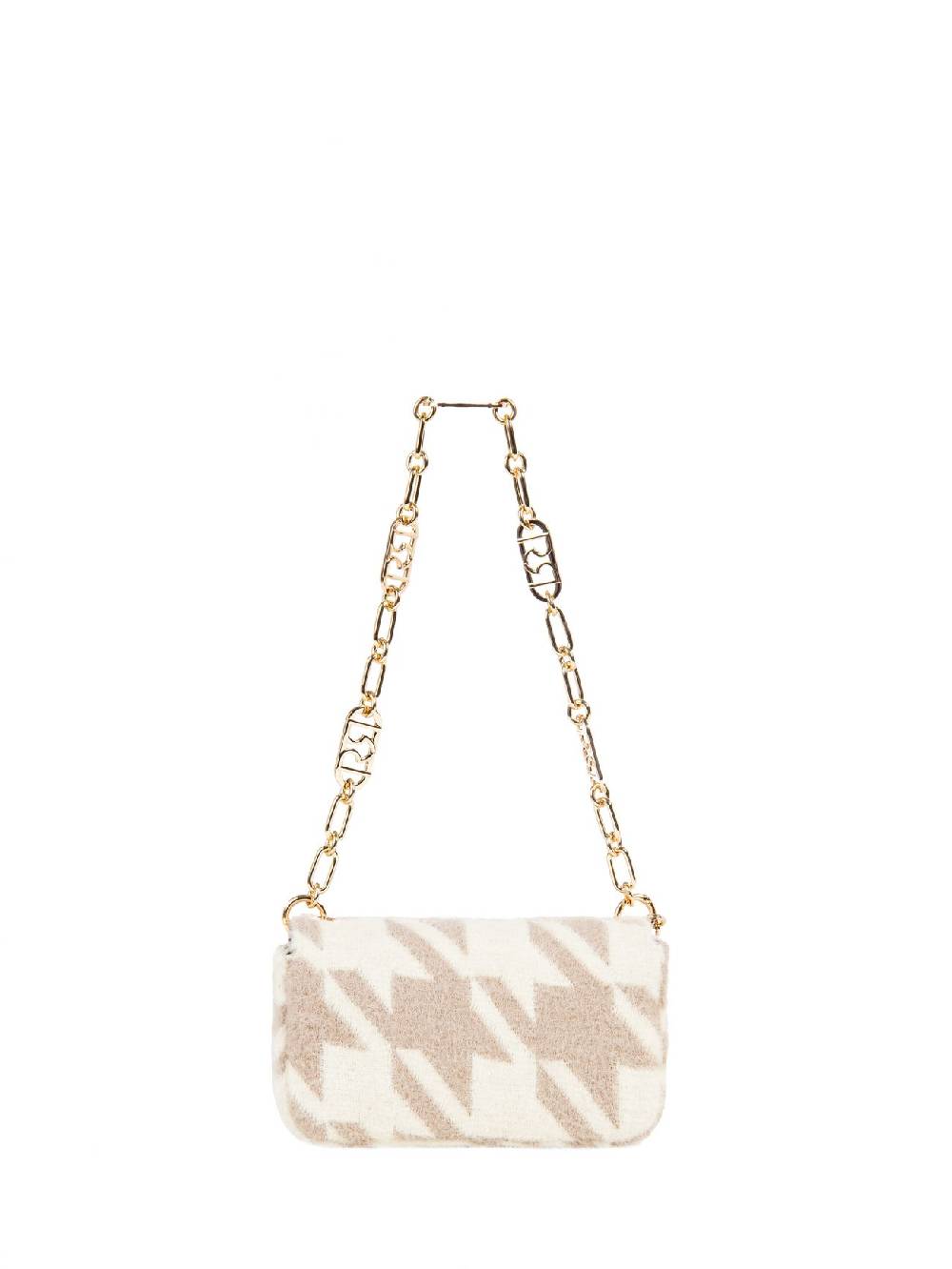 Rinascimento Tracolla Con Portamonete Pied-de-Poule