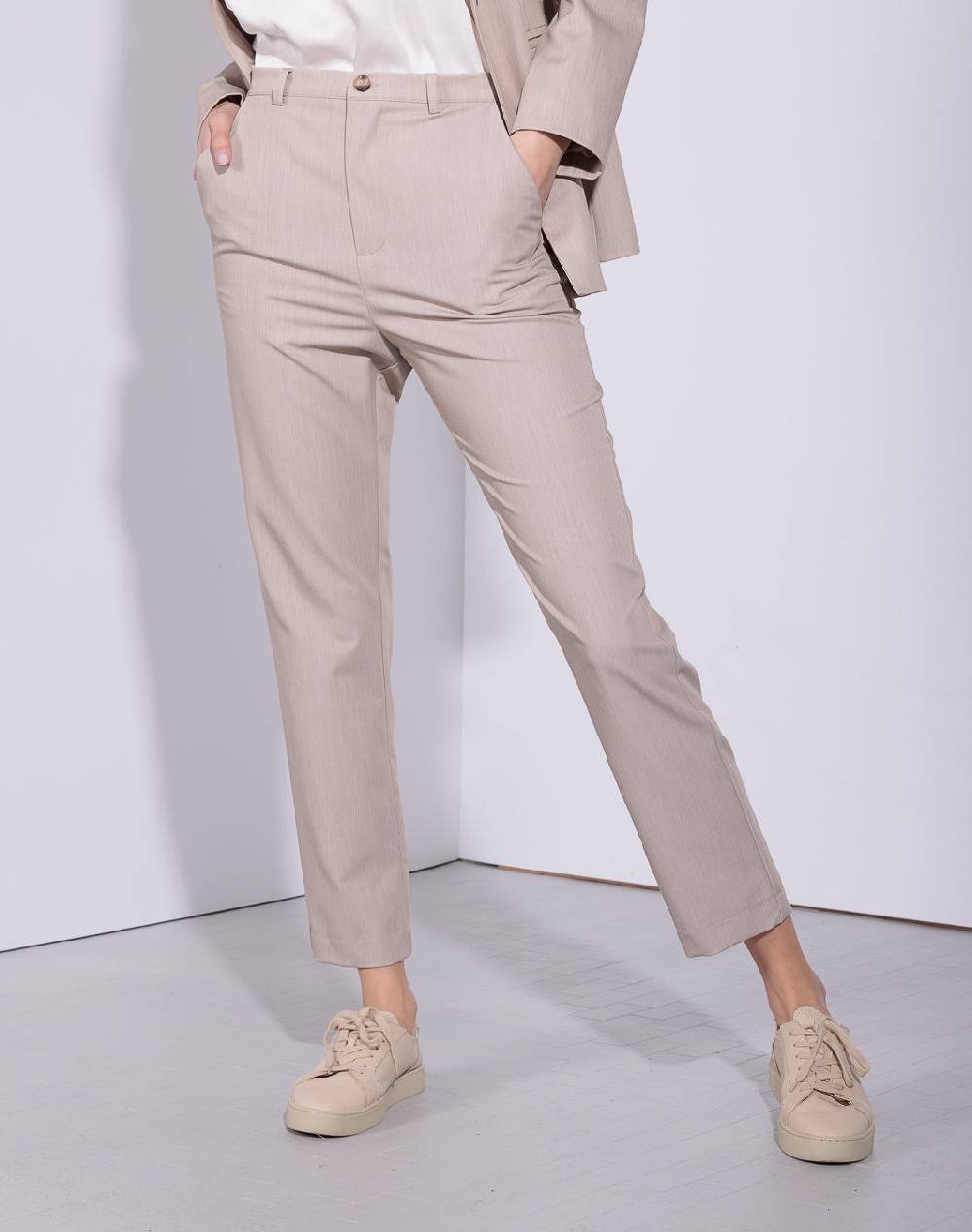 Risskio Blondie Summer Edition - Pantalone Classico In Poliviscosa