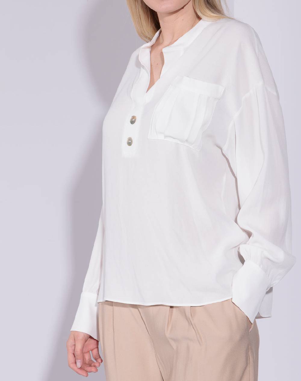 Risskio Kadin - Blusa Tunisienne In Georgette Di Viscosa