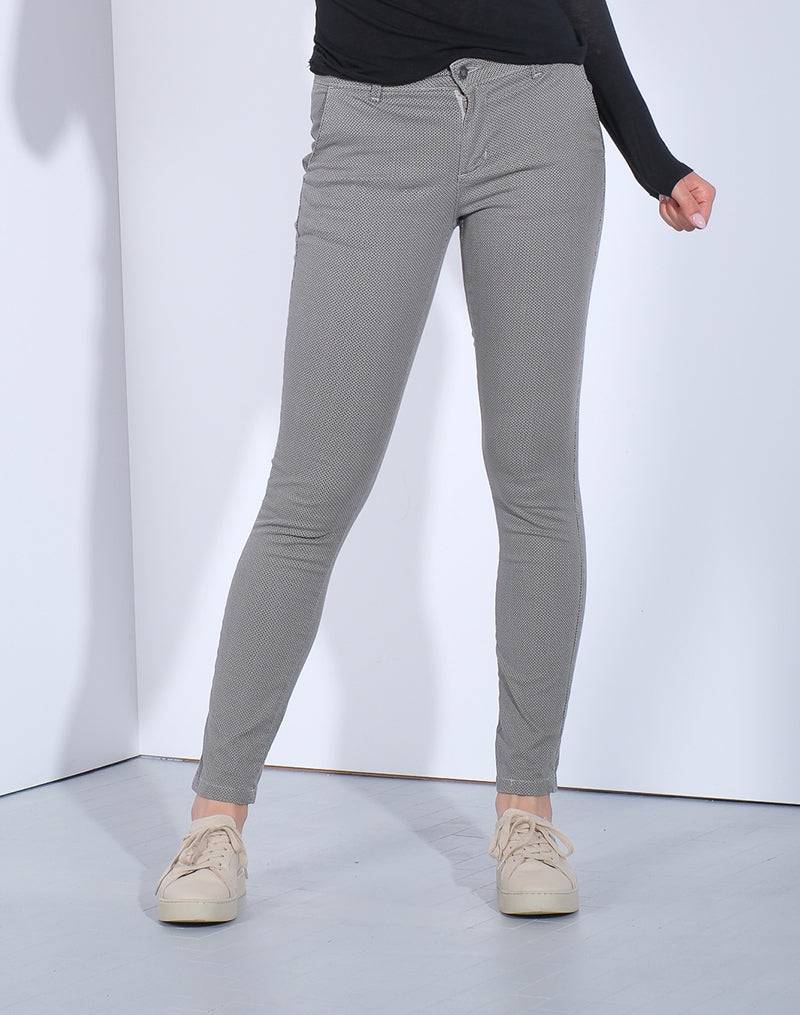 Risskio Mycro Winter Edition - Pantalone Chino's Microstampato