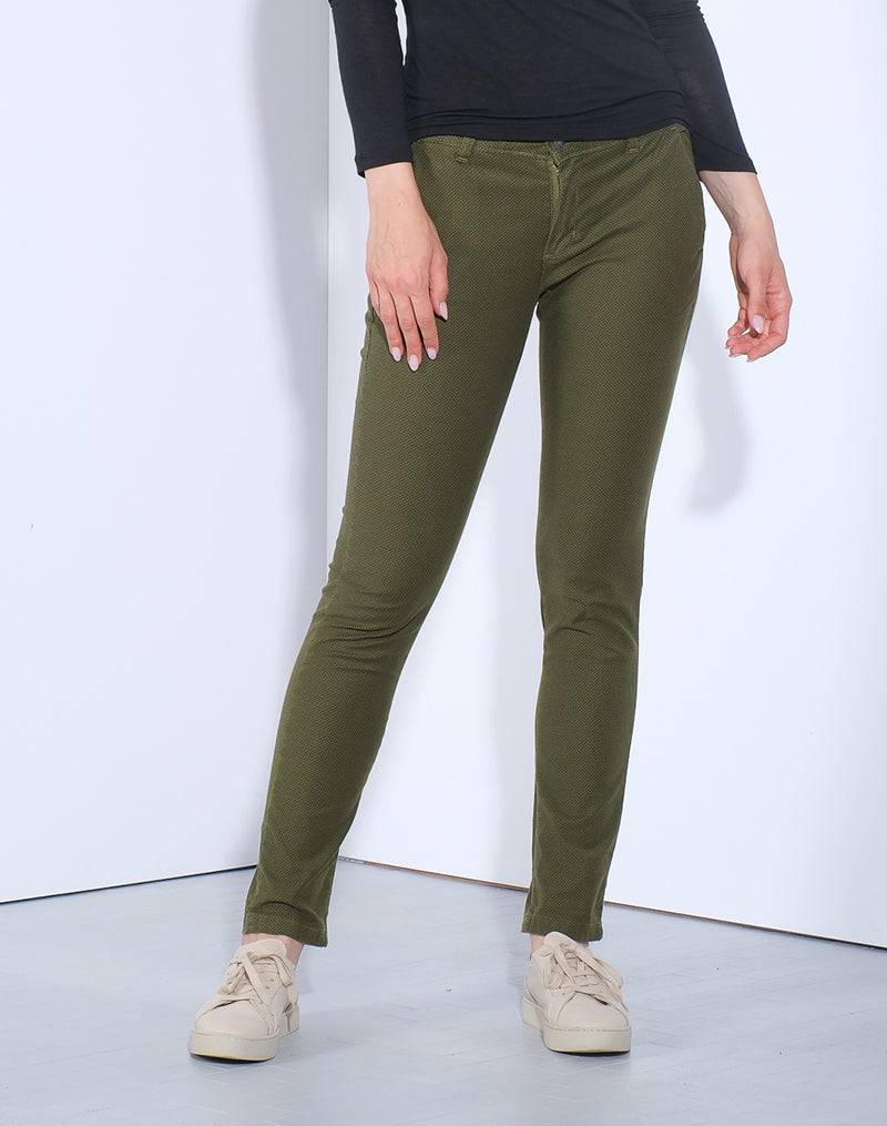 Risskio Mycro Winter Edition - Pantalone chino's microstampato