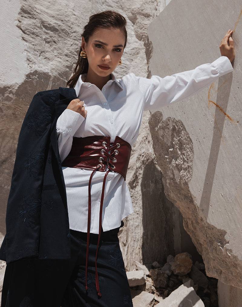 Risskio Acacia - Cintura in ecopelle