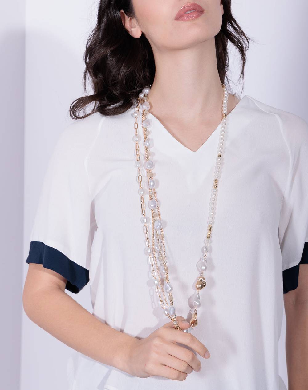 Risskio Alba - Collana Con Perline