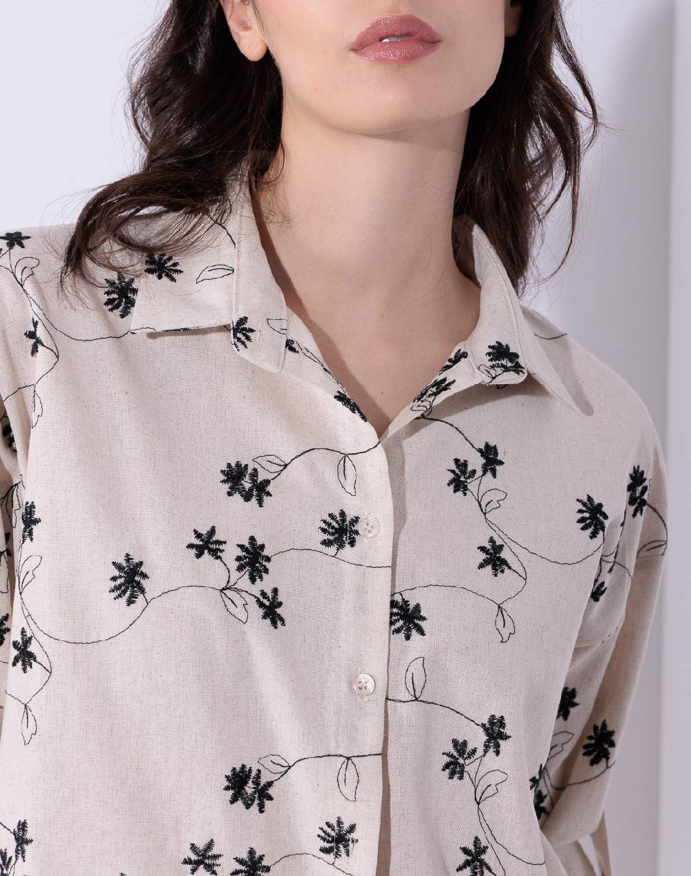 Risskio Andres - Camicia In Misto Lino